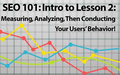 SEO Series: Lesson 2 INTRO—Measure, Analyze, ENGAGE!